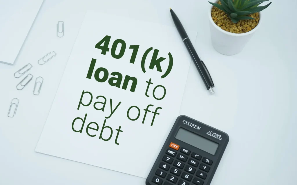 401k Loan To Pay Off Debt