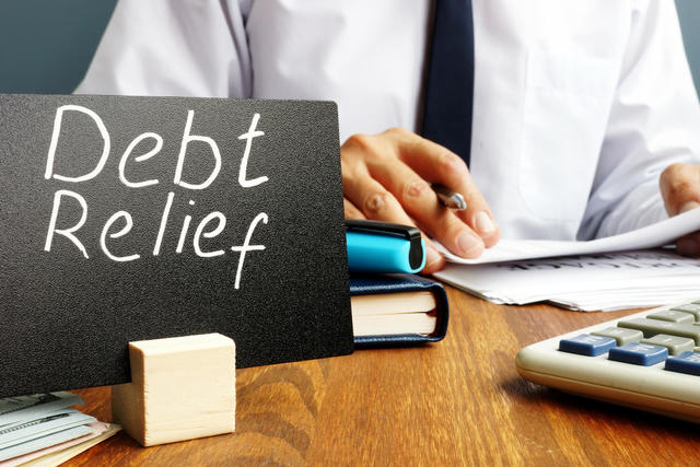 how to apply for debt relief